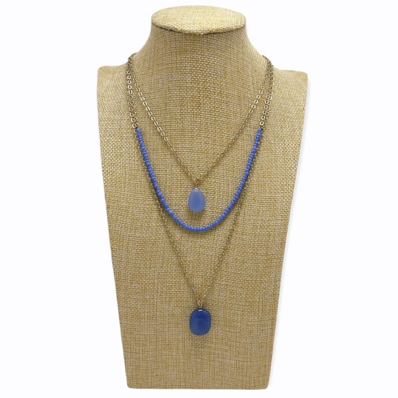 Melrose And Market Multi Strand Bead And Stone Necklace - Picture 4 of 4